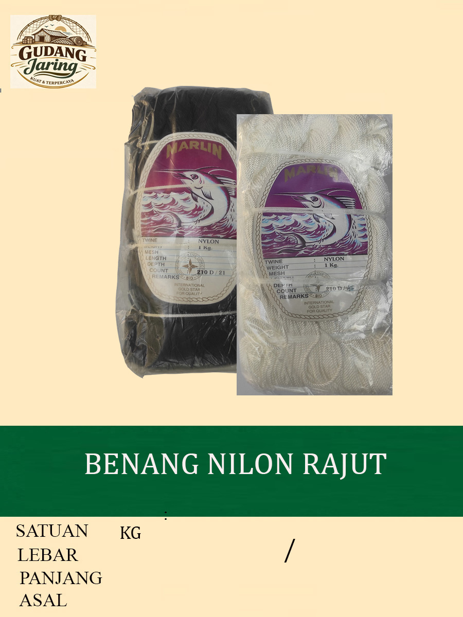 Benang Nilon Rajut